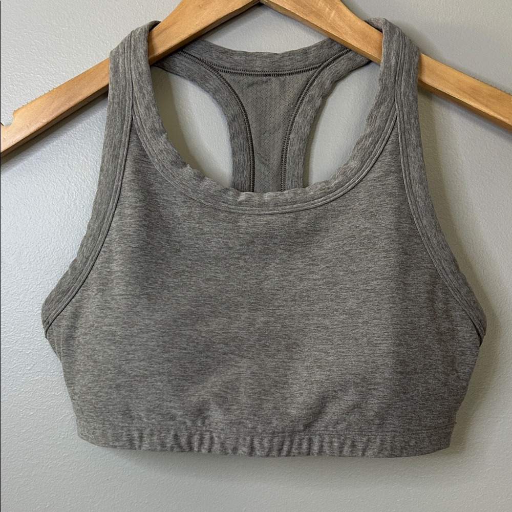 Vuori Elevation‎ Racer Bra Size Small Grey Green
